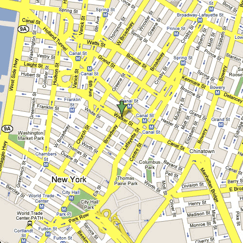 Les Google Maps de New York