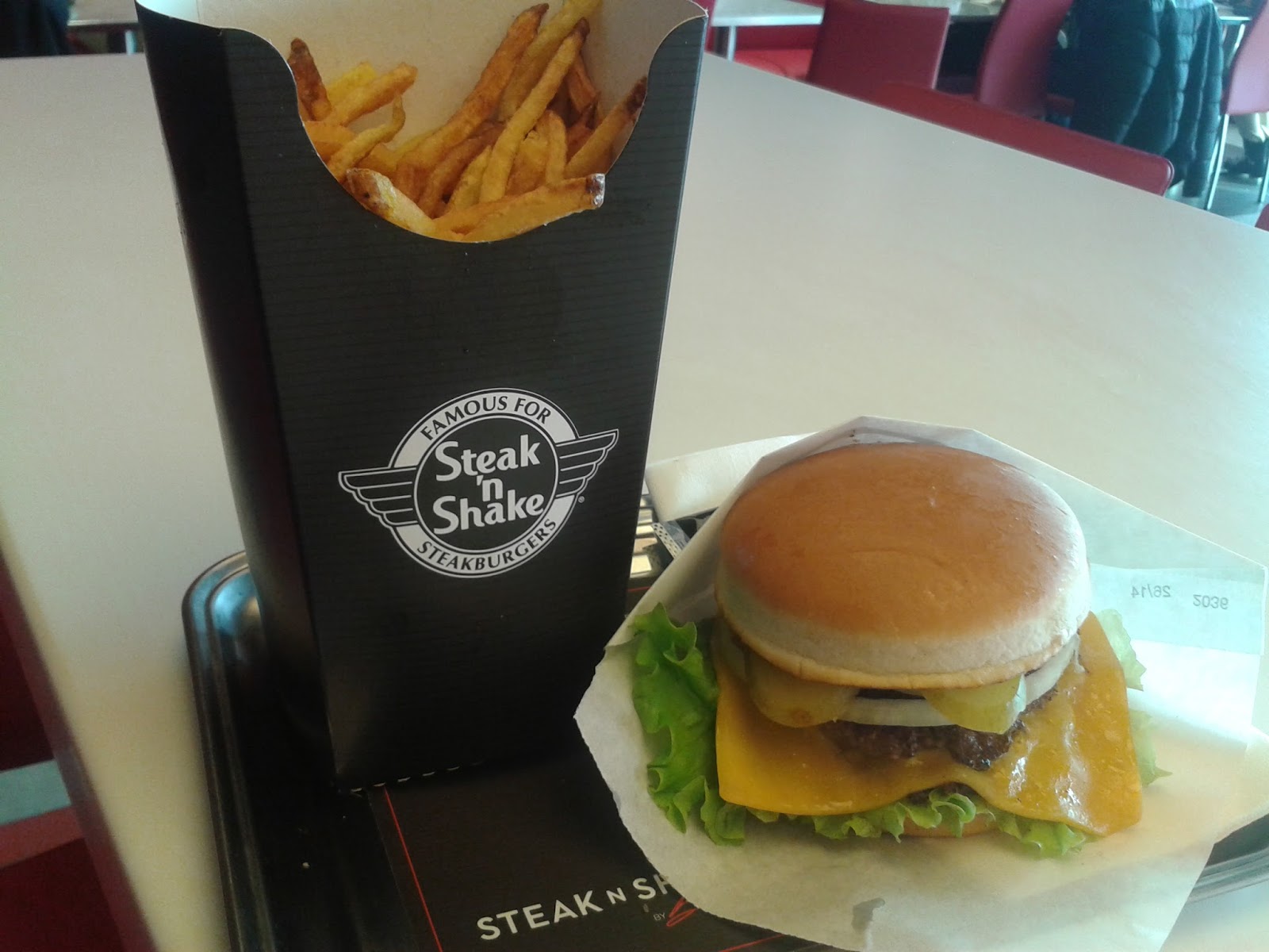 Les burgers du Steak’n Shake de Plan de Campagne