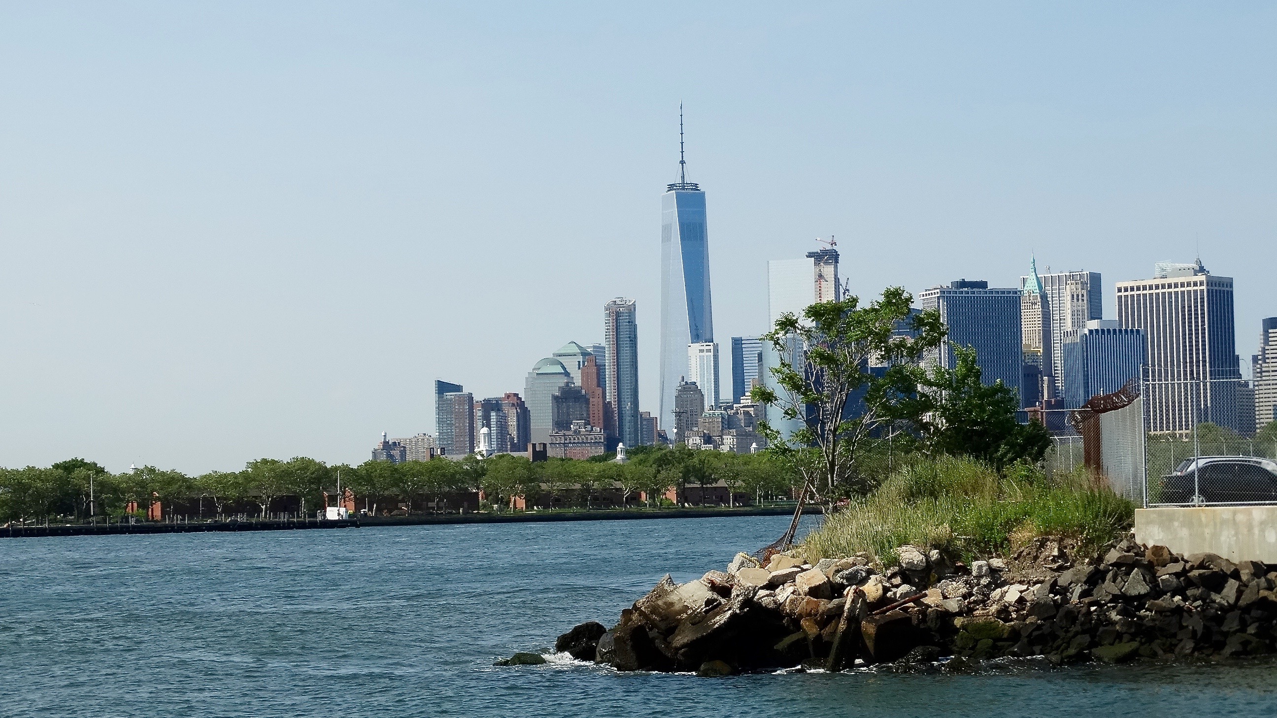 Une journée estivale dans le quartier de Red Hook à Brooklyn